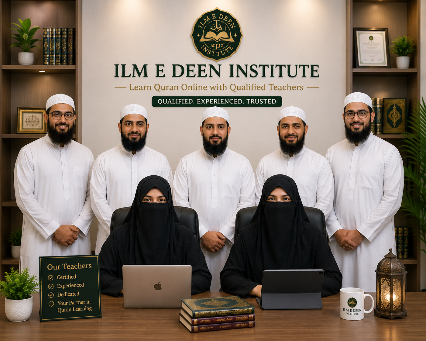 Ilm e Deen Institute qualified Quran teachers team